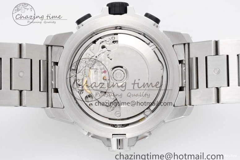 MIROTIME 0509 EasyCare Aquatimer Chrono SS V6SF 1:1 Best Edition Gray Dial on SS Bracelet A 7035